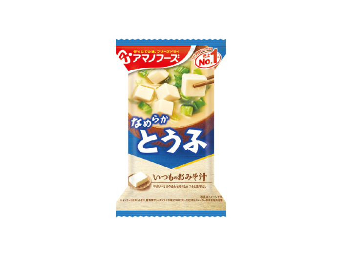 Regular miso soup with tofu 10g [1]