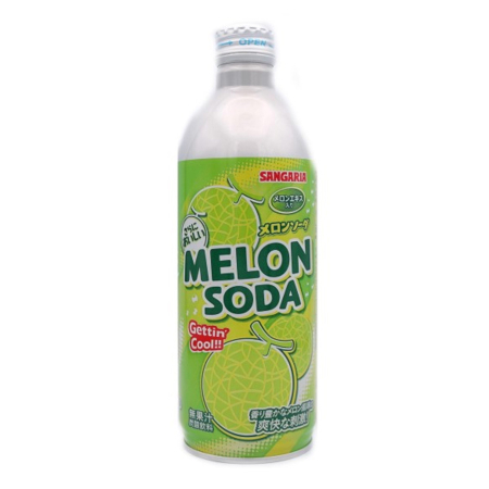 Băuturi Carbogazoase - Apa dulce carbogazoasă Melon Soda cu water melon 500ml