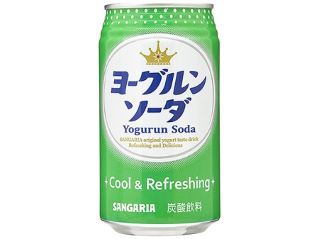 Băuturi - Apă dulce carbogazoasă Yogurn Soda cu gust de iaurt 350g