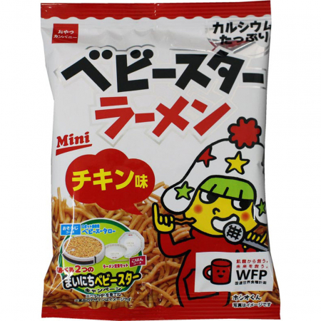 Gustări - Babystar Ramen Snack Mini cu pui