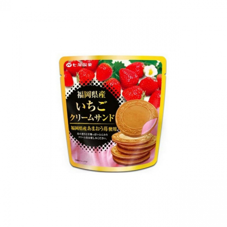 Food - Strawberry Cream Sandwich biscuits 6pcs. 68g