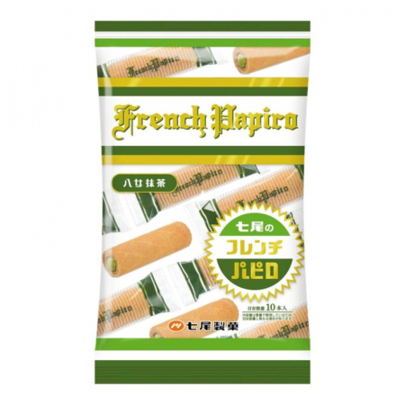 Food - French Papillo biscuits with matcha 70g
