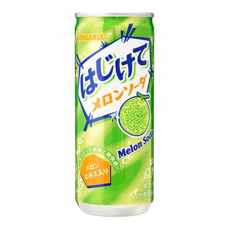 Băuturi Carbogazoase - Buratto Melon Soda cu pepene roșu, cutie 250g