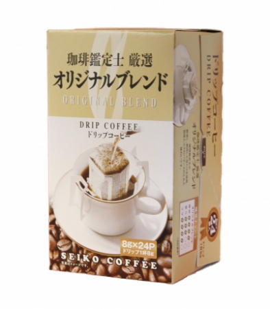 Tea, Cofee, Others - SEIKO Drip Coffee Original Blend coffee 24pcs. 192g