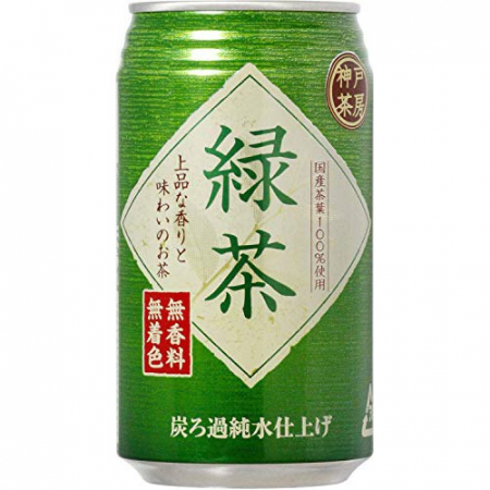 Tea, Cofee, Others - Kobe Sabo green tea 340ml