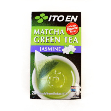 Tea Bags, Powder - Green Trea Matcha and jasmine 20 pieces 30g