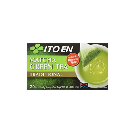 Tea Bags, Powder - Traditional Green Tea 20 pieces 30g
