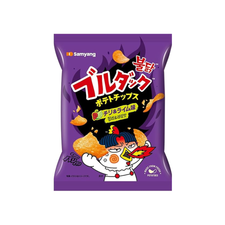Snacks - Cipsuri Bullduck Habanero și Lime 55g
