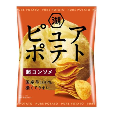 Snacks - Cipsuri Pure Potato cu consome 52g