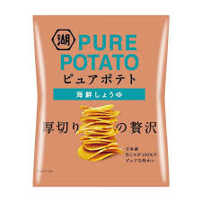 Sărat - Cipsuri Pure Potato fructe de mare și sos de soia 52g