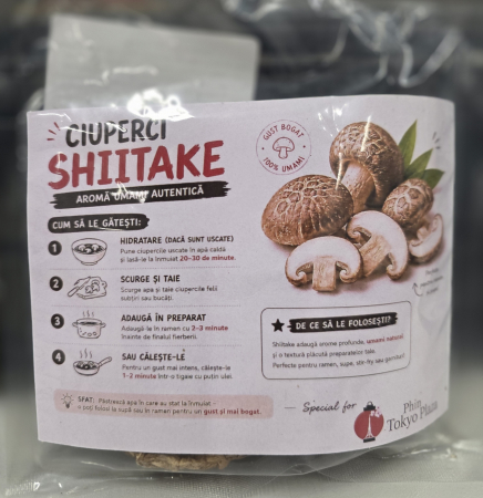 Produse Alimentare - Ciuperci Shiitake Uscate 30 g