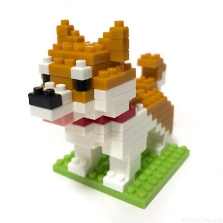 Bunuri de Casă Subcategorie - Constructor Petit Block - Dog & Cat Friends - Shiba Inu