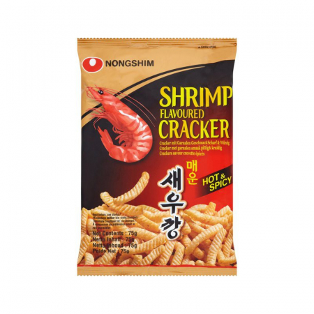 Snacks - Shrimp Crackers Hot & Spicy, 20x75g