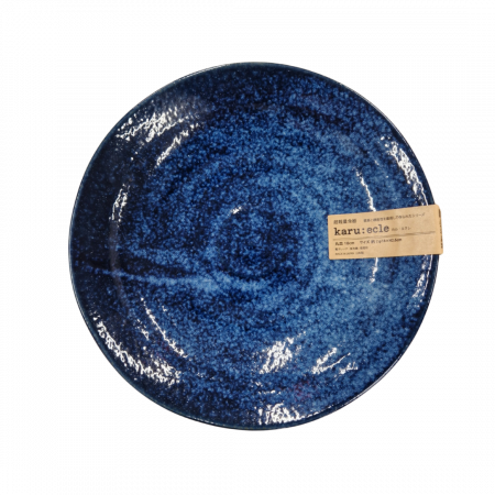 Kitchen - Farfurie Super lightweight round plate. Cal: Eclair 18cm (Kiln-dyed navy blue)