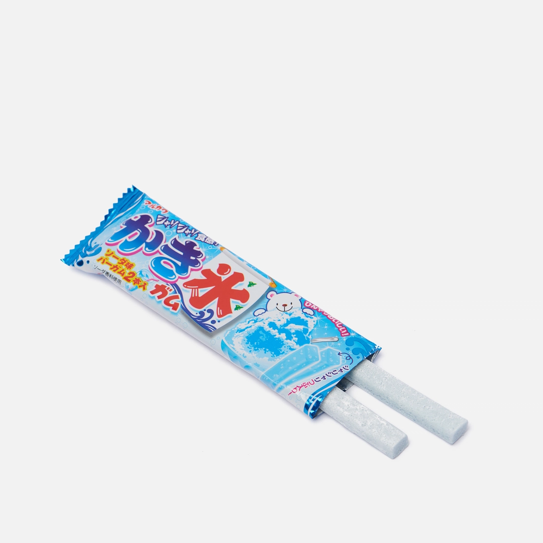 Soda & Shaved Ice Flavored Chewing Gum 2 pieces 21g [1]