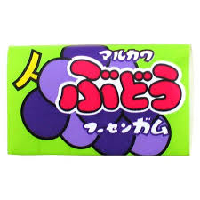 Sweet - MARUKAWA Grape Chewing Gum 7g