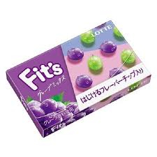 Snacks - Fit's Gum with Grapes 12 pcs