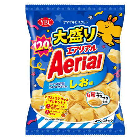Snacks - Aerial Corn Snack with Salt 120g
