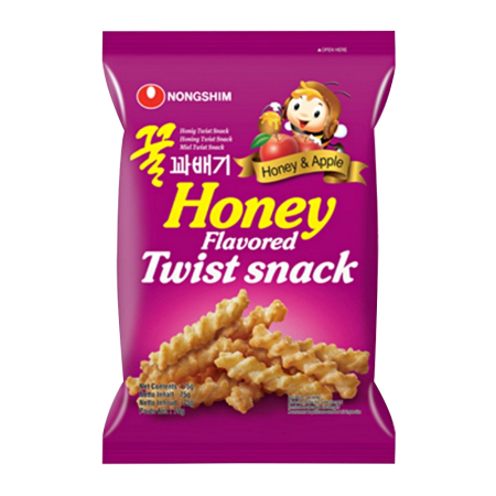 Snacks - Nongshim Honey Twist Snack 75g