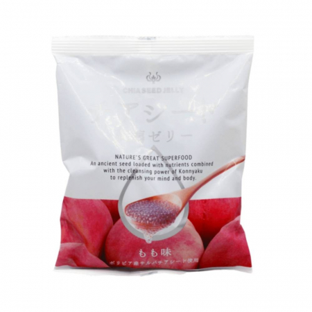Produse Alimentare - Jeleu Chia Seed Konnyaku cu piersică 165g