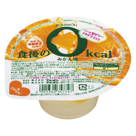 Jelly - Shokugo No Dessert Mandarin Jelly 0kcal 138g