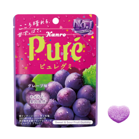 Produse Alimentare - Jeleuri Pure - Struguri 56g