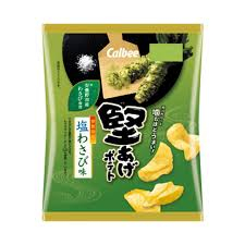 Snacks - Kata-Age Potato Salt Wasabi Flavor 60g