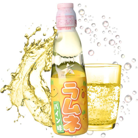 Băuturi - Lemonad Japonez Ramune cu Ananas