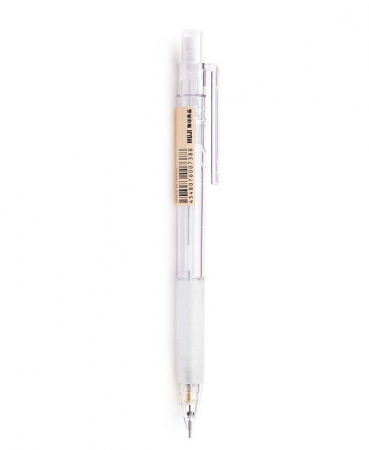 MUJI Creion mecanic Polycarbonate mechanical pencil with rubber grip [1]