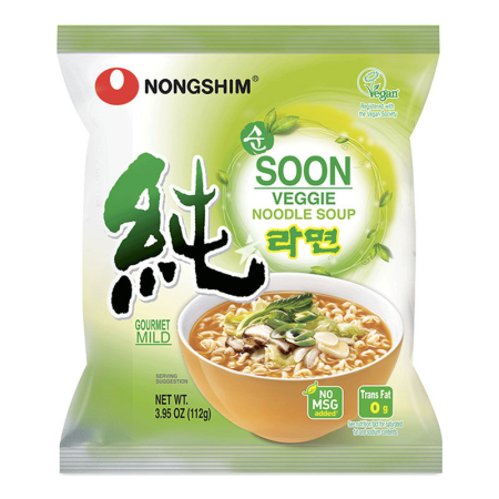 Tăieței - NONGSHIM Instant Noodle Soon Veggie 112g