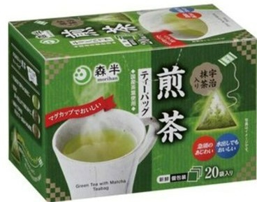 Tea Bags, Powder - Sencha tea bags with Uji matcha 1,8g x 20p