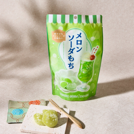 Produse Alimentare - Prăjituri de orez Mochi cu suc de pepene galben 130g