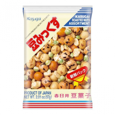 Sărat - Sortiment de Nuci prăjți Kasugai 57g