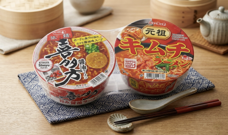 Ramen Instant - Spicy Kimchi & Shoyu Ramen Set