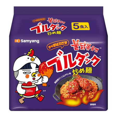 Noodles - Buldak Korean Ramen Fried Chicken 5 pcs 700g