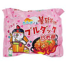 Instant Ramen - Buldak Carbonara Cream Noodles 1 Portion 130g