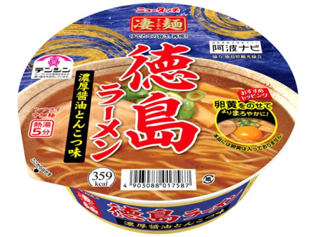 Tăieței - Tăiței New Touch Tokushima Ramen cu sos de soia 110g