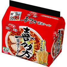Ramen Instant - Taitei Sapporo Ichiban Tabi Men kitakata ramen cu sos de soia 5porții 415g
