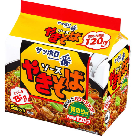 Tăieței - Taitei Sapporo Ichiban Yakisoba cu sos 600g