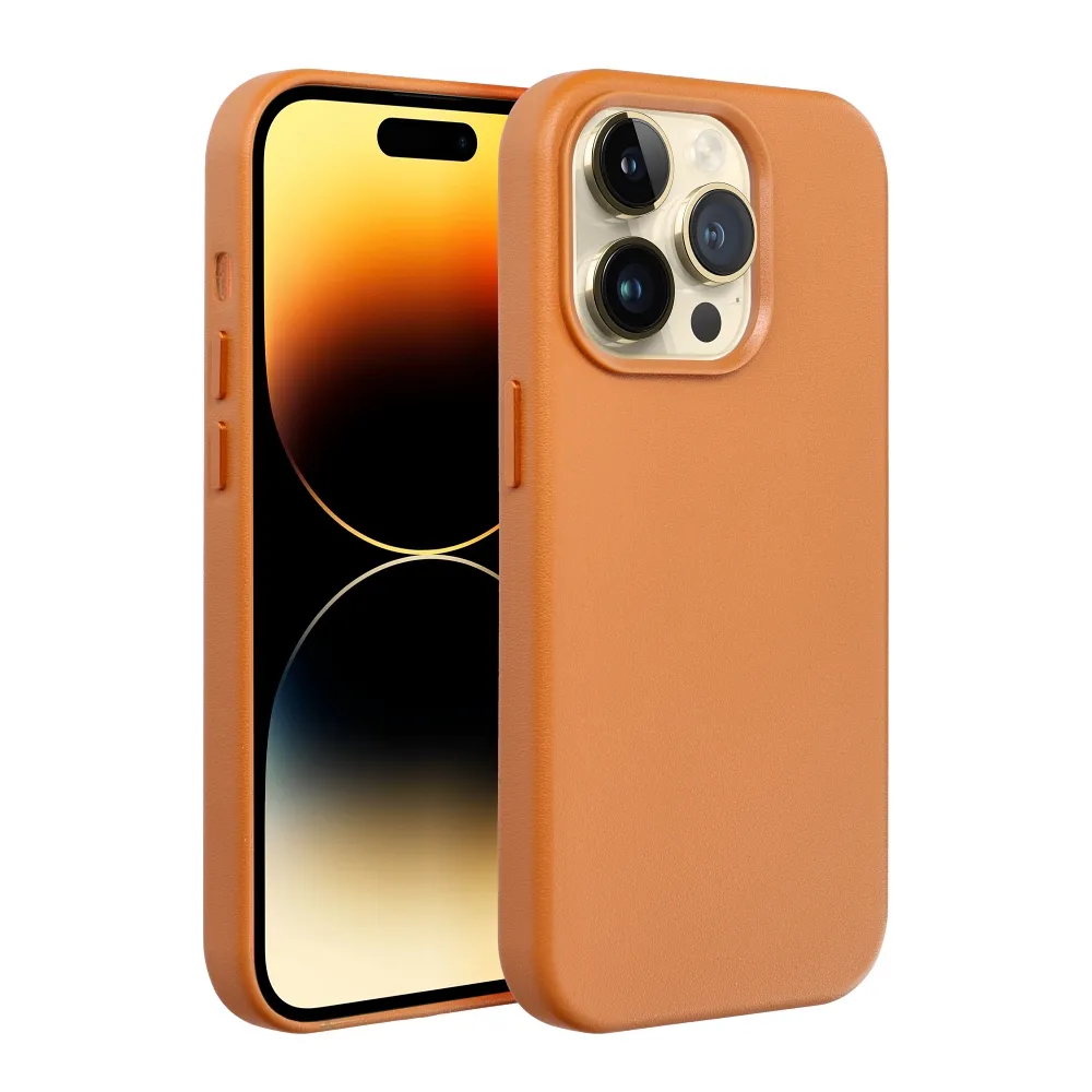 Huse - Husa de protectie LEATHER MAG COVER iPhone 16 Pro Max