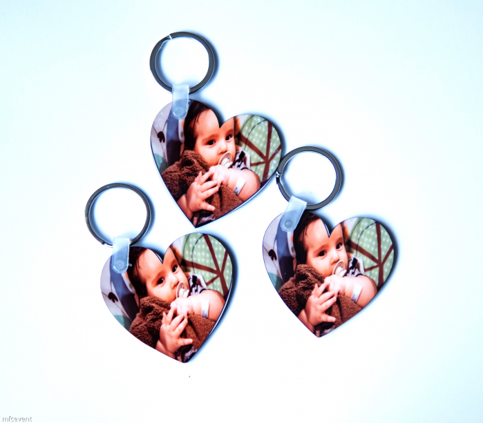Breloc MDF Personalizat Inima [1]