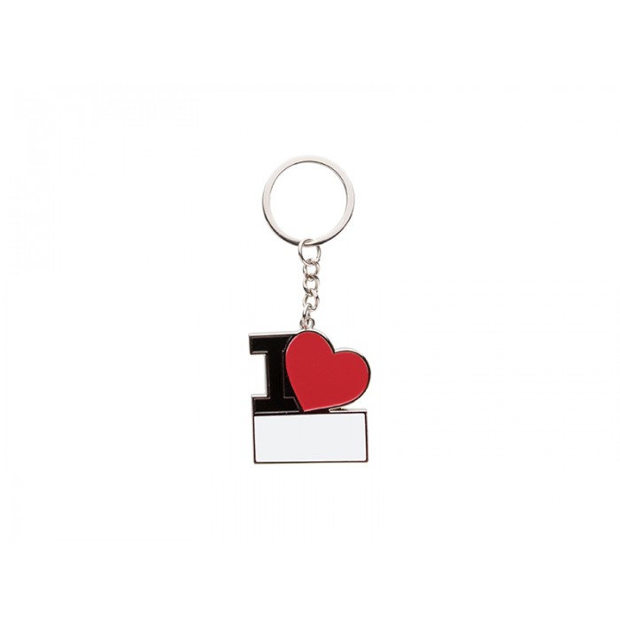 Breloc metalic personalizat „I LOVE YOU” [2]
