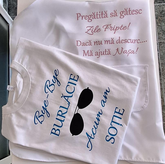 Tricou Adio Burlacie - Cadou perfect pentru petrecerea de burlaci sau nuntă [1]