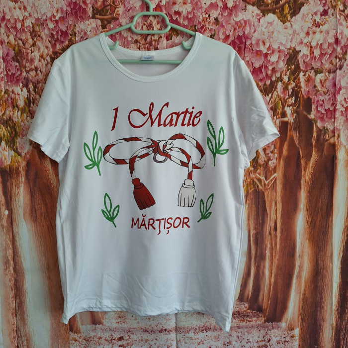Tricou 1 Martie Mărțișor - Cadou Personalizat pentru Femei și Bărbați | Primăvară 2025 [2]