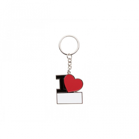 Breloc metalic personalizat „I LOVE YOU” [1]