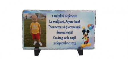 Placa Ardezie Personalizata 10x15cm [1]