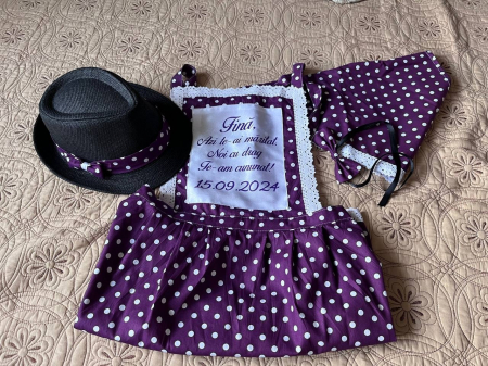 Tăvite personalizate - Set Dezgătit Personalizat pentru Sfârșitul Nunții - Tradiție și Eleganță