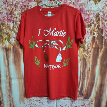 Tricou 1 Martie Mărțișor - Cadou Personalizat pentru Femei și Bărbați | Primăvară 2025 Textile Personalizate - Tricou 1 Martie Mărțișor - Cadou Personalizat pentru Femei și Bărbați | Primăvară 2025
