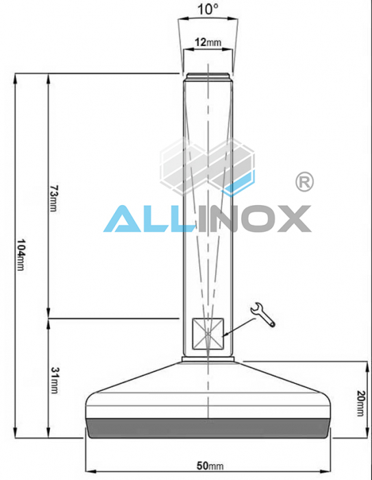 picior cu filet din inox [2]