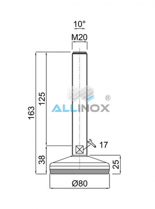 picior cu filet din inox [3]